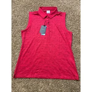 Brand New (NWT) Dunning Golf Performance Shirt Sleeveless Polo Womens Size Large
